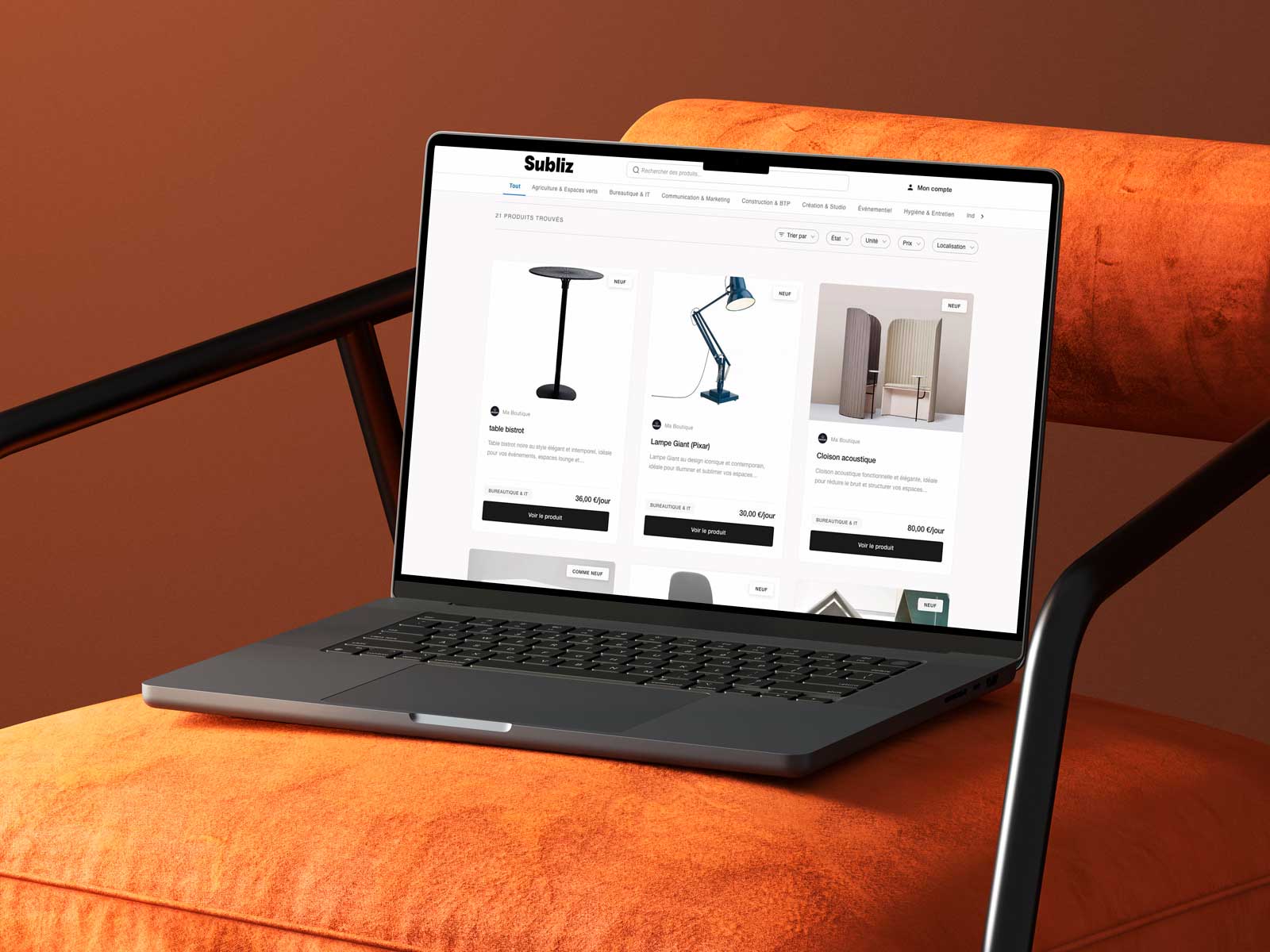 Louer du mobilier facilement